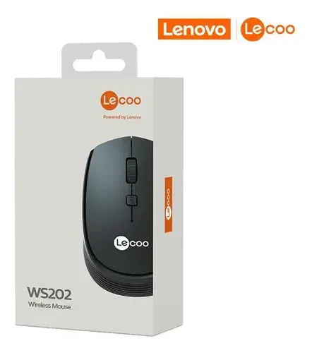 MOUSE LECOO WS202 - NEGRO 