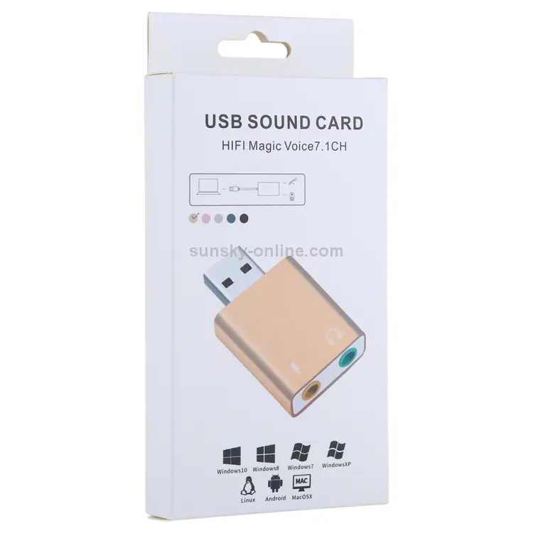 USB SOUND CARD HIFI MAGIC VOICE 7.1CH