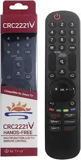 CONTROL DE TV LG SMART - CRC2221V