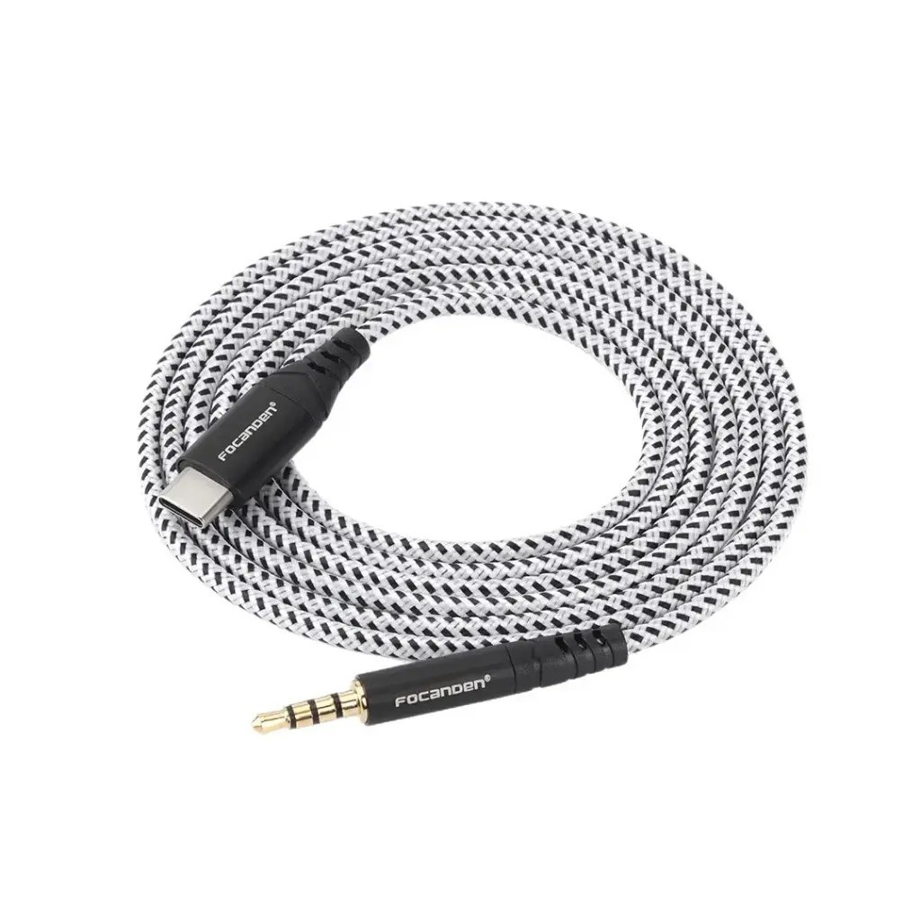 CABLE FOCANDEN TIPO C a AUDIFONO 3.5mm - 1M