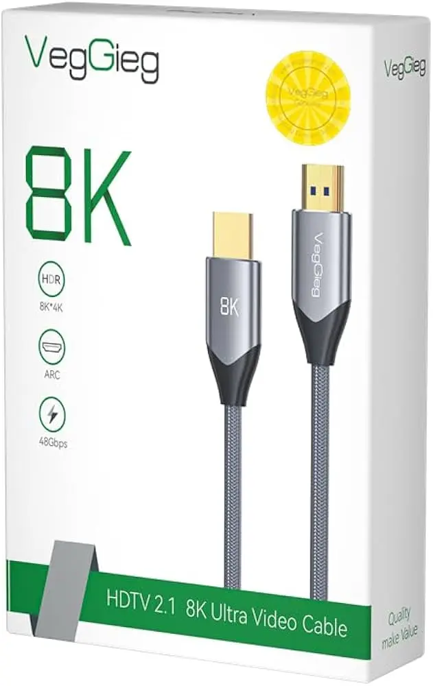 CABLE HDMI 2.1 8K V-H403 VEGGIEG  - 5M