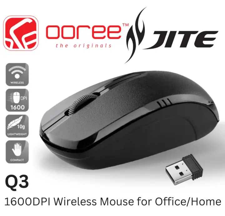 MOUSE TITE Q-3 WIRELESS 2.4GHz