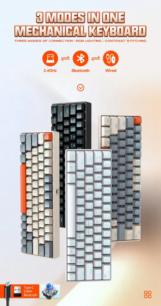 MOUSE T-WOLF T30 - DOBLE COLOR 