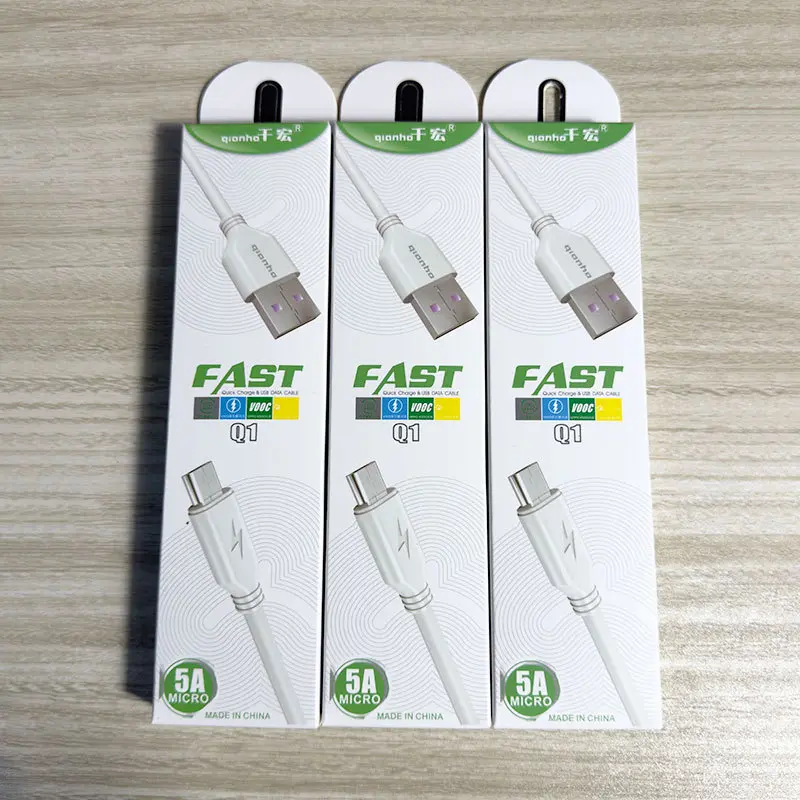 CABLE QIANHO Q1 USB-MICRO C 120W 1M
