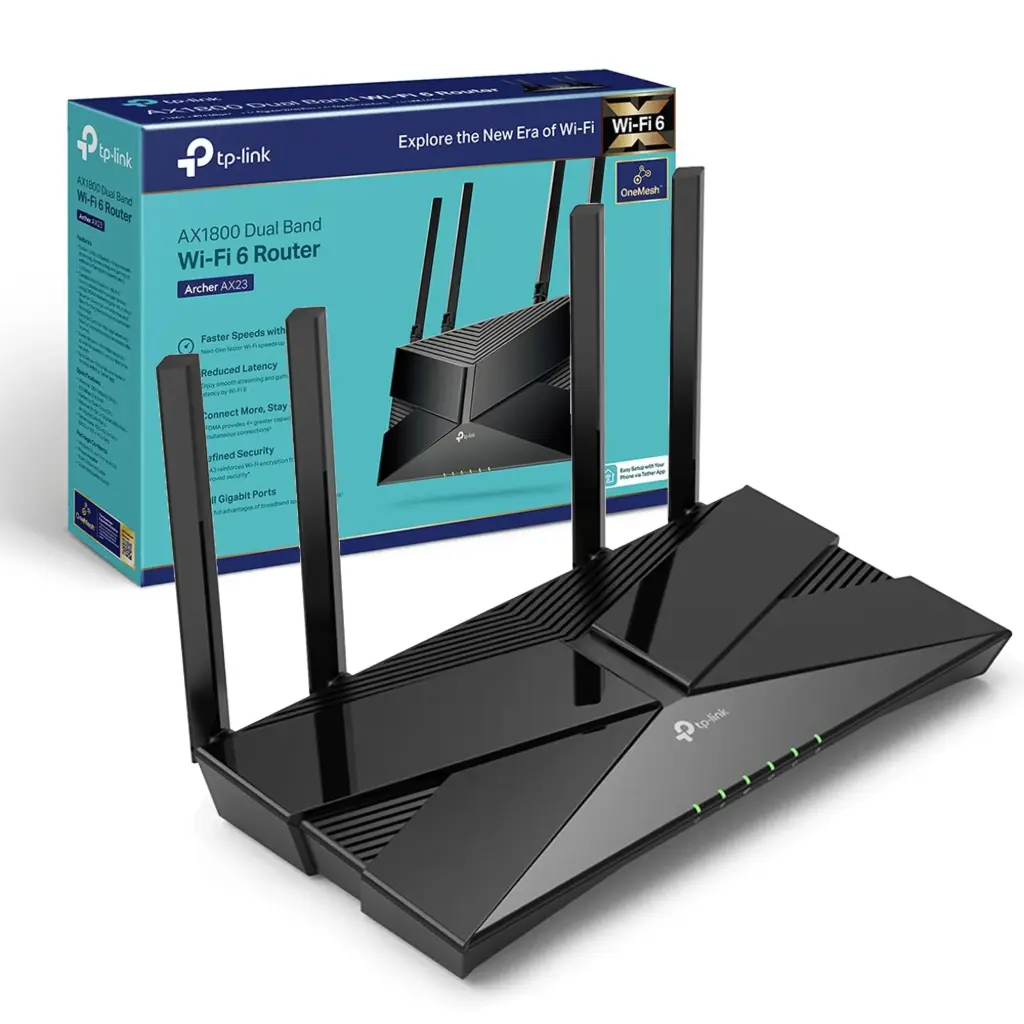 TP-LINK AX1800 DUAL BAND WIFI 6 ROUTER ARCHER AX23