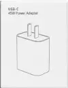POWER ADAPT USB-C 45W K45A