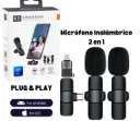 MICROFONO INALAMBRICO K9 2IN1
