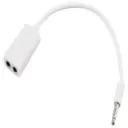 ADAPTADOR DOBLE PARA AURICULARES