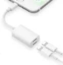 ADAPTADOR Y DIVISOR PARA IPHONE 