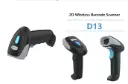 2D WIRELESS BARCODE SCANNER D13