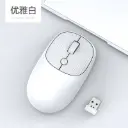MOUSE T-WOLF Q19 BLANCO